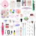 Nail Milling Mills & Accessories Set for Gel Nails | UV Lamp Acrylic Powder Nail Files | Perfect Nail Art Gifts | MT20 - Buy Online on SooperMarket.com