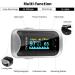 LOVEWEE Upgraded Pulse Oximeter - SpO2 & Heart Rate Monitor with Large OLED Display | Portable Fingertip Oximetry (Black-Silver) - Fast International Shipping - Buy Online on SooperMarket.com