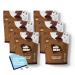 nib mor Vegan Dark Chocolate | Original | Pack of 6 - 3.56 Oz Bags | Gluten Free, Organic, Plant Based, Dark Chocolate Snack Squares | 72% Cacao