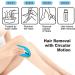 Crystal Hair Eraser - Portable Painless Hair Removal Tool for Men and Women - Washable and Reusable - Skin Exfoliator - Matte Black - Buy Online on SooperMarket.com
