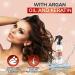 Moroccan Argan Oil Heat Protectant Spray with Keratin - Deep Conditioner for Dry Damaged Hair - Styling and Treatment Protection - Pure Nature Lux Spa - Buy Online on SooperMarket.com