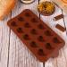 Silicone Chocolate 4pcs Pudding Silicone Tray Jelly Festival Molds Moulds Droplet Gummy Reusable Cube Parties Color Mini Cookie Trays Cake Cute Bar Cuake /1139 - Buy Online on SooperMarket.com