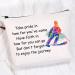 BNQL Skiing Gifts | Women's Skiing Bag & Cosmetics Organizer | Perfect for Ski Lovers & Teams - Buy Online on SooperMarket.com