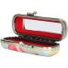 Shop Vintage Embroidery Lipstick Gloss Case | Portable Lipstick Holder with Mirror | Stylish Cosmetic Storage Set - Buy Online on SooperMarket.com