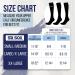 SB SOX Compression Socks (15-20mmHg) for Men & Women - 3 Pairs | Large-X-Large | Solid Black | All Day Comfort - Buy Online on SooperMarket.com
