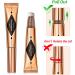 Gold Liquid Highlighter Beauty Wand with Cushion Applicator - 15g | Long Lasting Shimmer Finish Makeup Stick - Face Illuminator Luminizer - Buy Online on SooperMarket.com