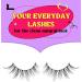 3D Mink Natural Fluffy False Lashes - 12mm C Curl Lightweight Look (7 Pairs) - Buy Online on SooperMarket.com