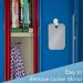 Shave Well Anti-Fog Shower Mirror for Office, Gym & School Lockers | Fogless Bathroom Mirror with Handheld Option | Hanging Shower Mirror - Buy Online on SooperMarket.com