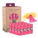 JBBFCAN Dog Poo Bags 240 Pink Large Poop bags with Dispenser Super Strong 100% Leak Proof Poo bags dogs rolls with Corn Starch Compostable Pink 240 count (Pack of 1)