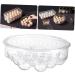 OSALADI 1pc Refrigerator Bin Clear Egg Container Transparent Organizer Storage - Buy Online on SooperMarket.com
