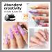 MIZHSE Solid Nail Builder Gel and 3D Nail Gel Kit All in 1 Kits with Chrome Powder and Silicone Nail Art Sculpture Pen Clear Gel Nail Extension 3D Sculpting Gel for Nails Strengthen Gel for Nails Art - Buy Online on SooperMarket.com