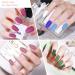 500pcs Coffin Nails - Acrylic False Nail Tips for Salons & DIY - 10 Sizes Ballerina Style - Buy Online on SooperMarket.com