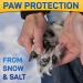 Natural Dog Paw Balm 0.5 oz - Paw Protection for Hot Pavement, Dry Paws, & Cracked Paws - Moisturizer for Cats & Dogs - Paw Protectors & Pad Lotion - Buy Online on SooperMarket.com