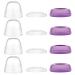 Maymom Bottle Dome Cap  Bottle Top  Sealing Disk Compatible with Lansinoh Bottle  Momma Bottles  Not Original Lansinoh Pump Parts  Signature Pro Smartpump  Manual Breastpump Cap Set