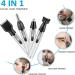 USB Rechargeable Nose & Ear Hair Trimmer Electric Eyebrow Groomer with Light | Perfect for Home & Travel - Buy Online on SooperMarket.com