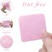 1080PCS Lint Free Nail Wipes - Non-Woven Polish Remover Pads for Nails & Eyelash Extensions - Soft Lint Free Wipes in Pink & White Case - Buy Online on SooperMarket.com