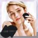 100pcs Black Triangle Powder Puffs - Soft Makeup Sponge for Loose Mineral Body Powder - Velour Cosmetic Foundation Tools - Buy Online on SooperMarket.com