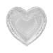 JND Professional Acrylic Liquid Monomer Dappen Dish & Lid - Glass Crystal Nail Art Powder Cup (Filigree Heart) - International Shipping Available - Buy Online on SooperMarket.com