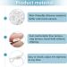 OCEANTREE Cord Locks for Mask - Silicone Cord Stopper Earloop Toggles - White - Buy Online on SooperMarket.com
