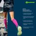 Bauerfeind Ultralight Running Compression Socks for Men & Women | Thin Sports Socks for Jogging & Fitness | Size M (41-43) Berry Color - Buy Online on SooperMarket.com