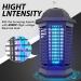 Electric Bug Zapper Mosquito Killer for Home Backyard Patio - Black - Buy Online on SooperMarket.com