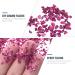 FRCOLOR 1 Glass Chip Nail Filler Crushed Glass for Crafts Ornament Crafts Crushed Irregular Glass Irregular Glass Epoxy Fillers Rhinestone for Nails Diy Epoxy Fillers Bulk Nail Stone 3d 0.5X0.3cm Rosy - Buy Online on SooperMarket.com