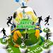 Football Cake Decoration | Birthday Cake Topper for Football Lovers | Tortendeko Football | Perfect for Boys Birthday Parties - Buy Online on SooperMarket.com