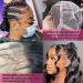 Hermoous 10 Inch Full Lace Human Hair Wig - Straight Brazilian Virgin Remy Hair, 180% Density, Natural Black, Pre Plucked & Handmade - Buy Online on SooperMarket.com