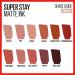 Maybelline SuperStay Matte Ink Liquid Lipstick - Seductress 0.17 Fl Oz | Long-Lasting Wear - Buy Online on SooperMarket.com