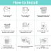 Janibell Akord 330 Compatible Diaper Pail Liner Refills - Green, Lightly Scented (6 Pack) - Buy Online on SooperMarket.com