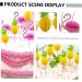 OFFSCH 19pcs Baking Decoration Insert Cake Topper Toppers Para Comida Cake Decor Topper Flamingo Cake Insert Decoration Fruit Cake Cupcake Three-dimensional Paper 3d Decorative Sign - Buy Online on SooperMarket.com