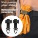 Nylon Gloves Holder Strap Camping Belt Rope Hanger Keys Grabber Hook for Outdoor Glove Grabber Glove Holder Clip - Buy Online on SooperMarket.com