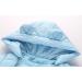 Happy Cherry Baby Hooded Romper Footie Pajamas Bear-light Blue 12-18 Months - Buy Online on SooperMarket.com