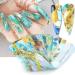 Marble Nail Art Foils Transfer Stickers - Nail Art Supplies for DIY Manicure Design - Buy Online on SooperMarket.com