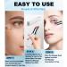 Neck Face Massager - BUV Mini LED Sculpting Tool with 3 Color Modes & Vibration for Enhanced Skin Care - Baby White - Buy Online on SooperMarket.com