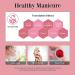 Dark Red Glitter Dipping Powder 28g/Box | No Lamp Cure, Natural Dry Like Gel Nails | Nail Salon Quality - No.29 HJ-ACG029 - Buy Online on SooperMarket.com