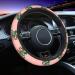 Yyhhaofa Neoprene Steering Wheel Cover - Durable Slip Resistant Easy to Install - Fits Most Cars Suvs Sunflower Seeds and Strawberries Printing - Buy Online on SooperMarket.com