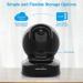 Wansview 2K WiFi Security Camera with 2-Way Audio, Night Vision, Alexa Compatibility - Black - Buy Online on SooperMarket.com