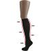 Buy Normani 2 Pairs Compression Stockings - Travel Knee Highs for Men & Women with Support - Hand-Linked Lace - 47-50 Black - Buy Online on SooperMarket.com