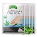 P-Beauty Footmaster Aloe |Ecunfending foot peeling |Anti cornea socks |To remove rough skin chicken eyes & cracks |Intensive foot care |For silky feet |5 pairs