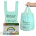 GreFusion Extra Strong 10L organic waste bags with handle 50 pieces Garbage bags with handle 10 liters-50 pieces