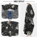 Kigai Happy Halloween Barber Cape - Adjustable Waterproof Hair Cutting Cape for Men & Women | Professional Salon Hairdressing Cape - Buy Online on SooperMarket.com