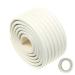 TUKA Multi-Purpose Foam Protector Kit 2M x 80mm Universal Anti Collision Protector Safety of Child Baby Senior Thick Childproofing Safety Protection Securing Objects and Surfaces TKD7002 Off White 2 M x 80mm Universal Foam Protector White