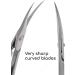 Maluk Medium Professional Cuticle Scissors - Precision Trimming Tool - Buy Online on SooperMarket.com