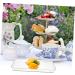 ABOOFAN 1pc Tray Christmas Platter Christmas Plates Candy Serve Holder Candy Container Decorate Household 31.3X18.1X2.4CM Transparent Color - Buy Online on SooperMarket.com