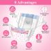 Buy Dono Disposable Dog Diapers for Females - 48 Super Absorbent Leak-Proof Pants for Heat & Incontinence - Sizes XXS to L - Buy Online on SooperMarket.com
