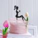 Uinfhyknd Pack of 6 High Heel Girls Birthday Cake Decoration Cake Toppers (Black) - Buy Online on SooperMarket.com