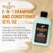 Buy Woody's 2-in-1 Thickening Shampoo & Conditioner for Men Fuller Thicker Hair & Healthier Scalp 12 oz | International Shipping - Buy Online on SooperMarket.com