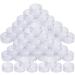 Proleo cosmetics doses 100 pieces of the sample container 5G Nailart jugs with screw cap for cosmetics lip balm cr me ointments powder jewelry (white)
