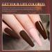 28g/Box Maroon Brown Coffee Dipping Powder No Lamp Cure | Gel Polish Effect | Smooth Finish (No.18) - Buy Online on SooperMarket.com